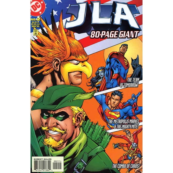 JLA Giant-Size #2 VF ; DC Comic Book