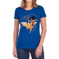 thumbnail image 1 of JLA Glowing Lasso Women's T Shirt, Royal, Small, 1 of 6