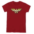 thumbnail image 1 of JLA Golden Women's T Shirt, Cardinal, Small, 1 of 6