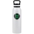thumbnail image 1 of JLA - Green Lantern Official Athletic Green Lantern Justice League Logo 24 oz Insulated Canteen Water Bottle, Leak Resistant, Vacuum Insulated Stainless Steel with Loop Cap, White, 1 of 1