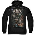 thumbnail image 1 of JLA Justice League #1 Cover Adult Pullover Hoodie Sweatshirt Black, 1 of 1