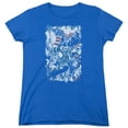 thumbnail image 1 of JLA Justice League American Justice S/S Women's T-Shirt Royal Blue, 1 of 1