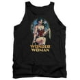 thumbnail image 1 of JLA Justice League City Warrior Adult Tank Top Black, 1 of 1