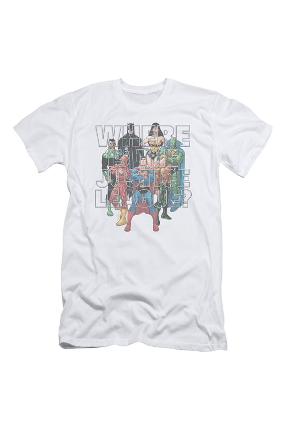 JLA Justice League Classified #1 Cover S/S Adult 30/1 T-Shirt White