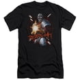 thumbnail image 1 of JLA Justice League Deadshot Premium Canvas Adult Slim Fit 30/1 T-Shirt Black, 1 of 1