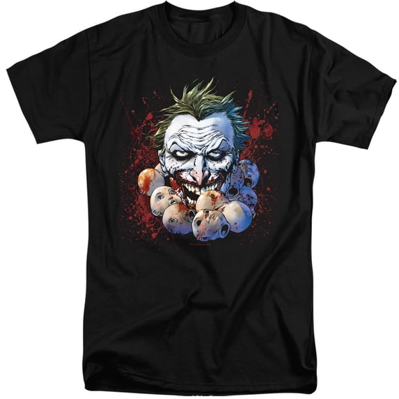 JLA Justice League Doll HeadS/S S Adult Tall 18/1 T-Shirt Black