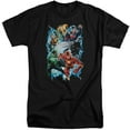 thumbnail image 1 of JLA Justice League Electric Team S/S Adult Tall Black, 1 of 1