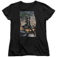 thumbnail image 1 of JLA Justice League Fire And Rain S/S Women's T-Shirt Black, 1 of 1