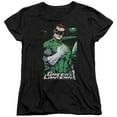 thumbnail image 1 of JLA Justice League Fist Flare S/S Women's T-Shirt Black, 1 of 1