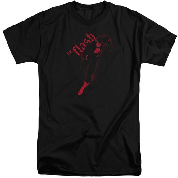 JLA Justice League Flash DarknesS/S S Adult Tall Black