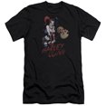 thumbnail image 1 of JLA Justice League Harley Hammer Premium Canvas Adult Slim Fit 30/1 T-Shirt Black, 1 of 1