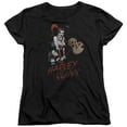 thumbnail image 1 of JLA Justice League Harley Hammer S/S Women's T-Shirt Black, 1 of 1