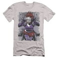 thumbnail image 1 of JLA Justice League Jokers Daughter S/S Adult 30/1 T-Shirt Silver, 1 of 1