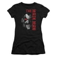 thumbnail image 1 of JLA Justice League Main Man S/S Junior Women's T-Shirt Sheer Black, 1 of 1