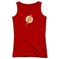 thumbnail image 1 of JLA Justice League Rough Flash Junior Women's Tank Top Red, 1 of 1