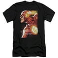 thumbnail image 1 of JLA Justice League Speed Head S/S Adult 30/1 T-Shirt Black, 1 of 1