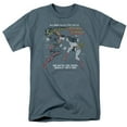 thumbnail image 1 of JLA Justice League The Battle S/S Adult 18/1 T-Shirt Slate, 1 of 1