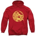 thumbnail image 1 of JLA Justice League Young Wonder Adult Pullover Hoodie Sweatshirt Red, 1 of 1