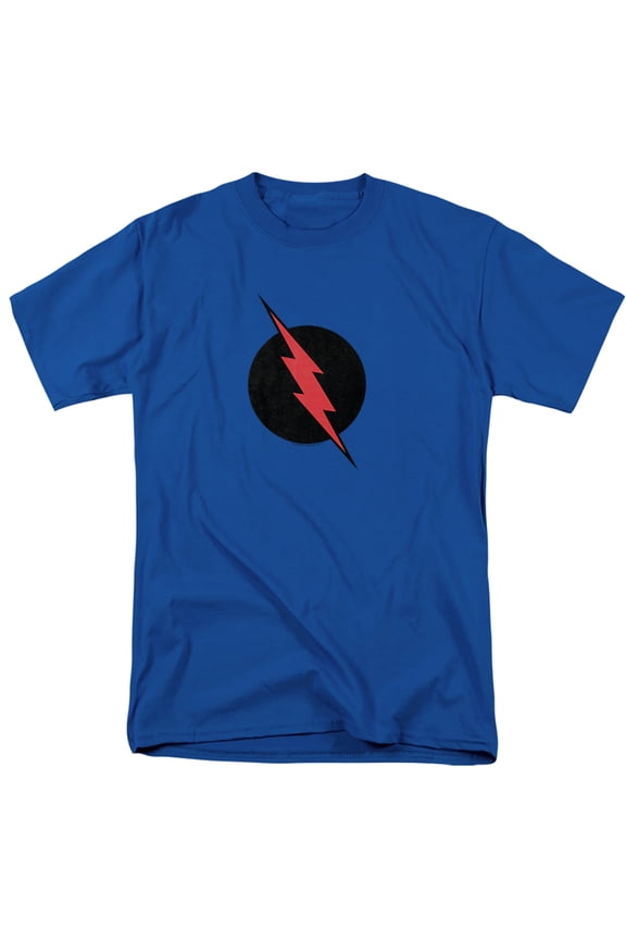 JLA Reverse Flash Unisex Adult T Shirt, Royal, Large