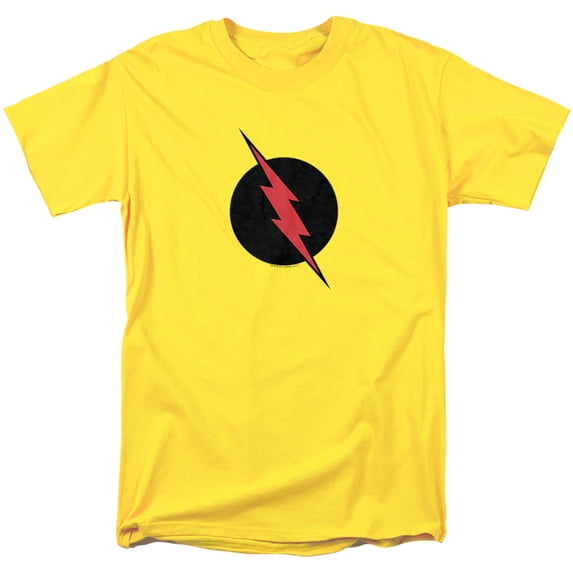 JLA Reverse Flash Unisex Adult T Shirt, Yellow, 4X-Large