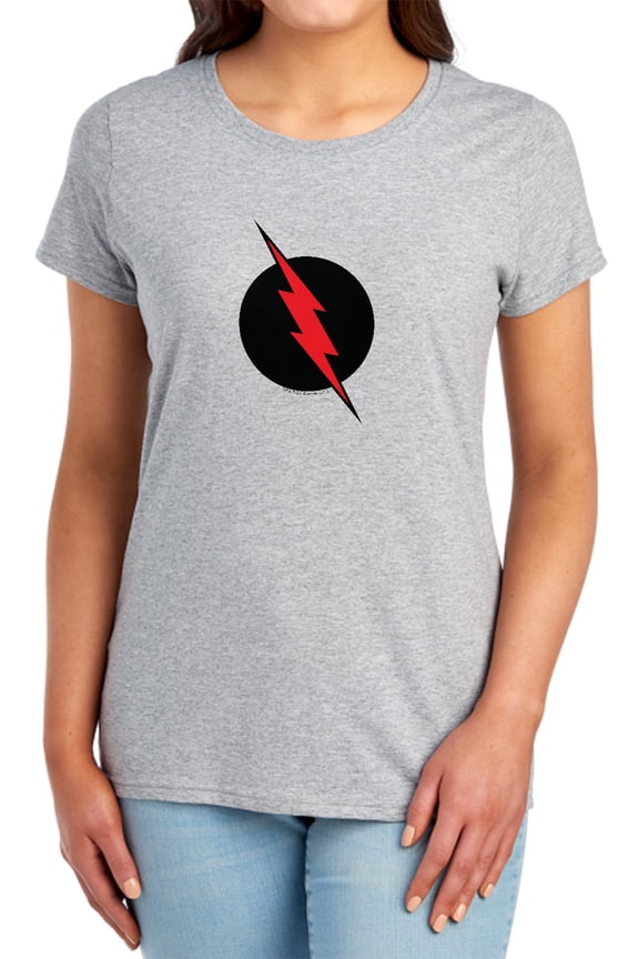 JLA Reverse Flash Women's T Shirt, Athletic Heather, Small