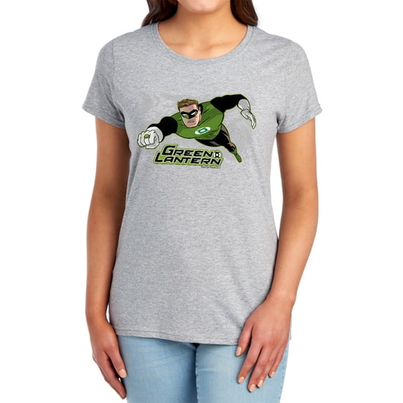 JLA Space Cop Women's T Shirt, Athletic Heather, 2X-Large