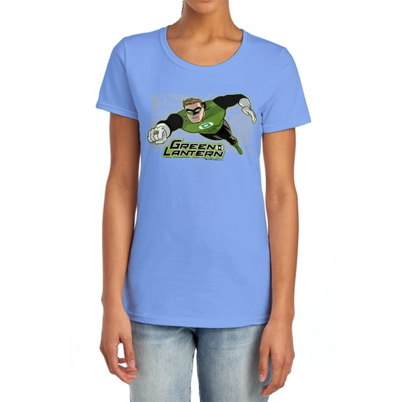 JLA Space Cop Women's T Shirt, Carolina Blue, 2X-Large