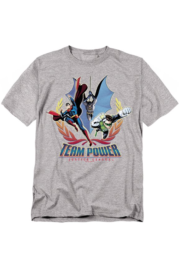 JLA T-Shirt Team Power Unisex Graphic Tee For Men & Women