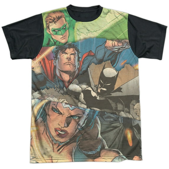 JLA Torn Unisex Adult Halloween Costume Sublimated T Shirt