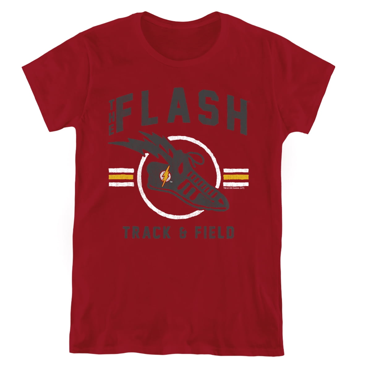 JLA Track and Field Women's T Shirt, Cardinal, Large