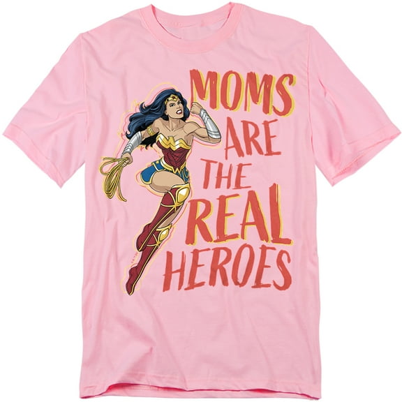 JLA - Wonder Woman T-Shirt Mother'S Day Moms Are The Real Superheroes Unisex Graphic Tee for Men & Women