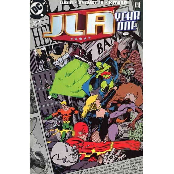 JLA: Year One #1 VF ; DC Comic Book
