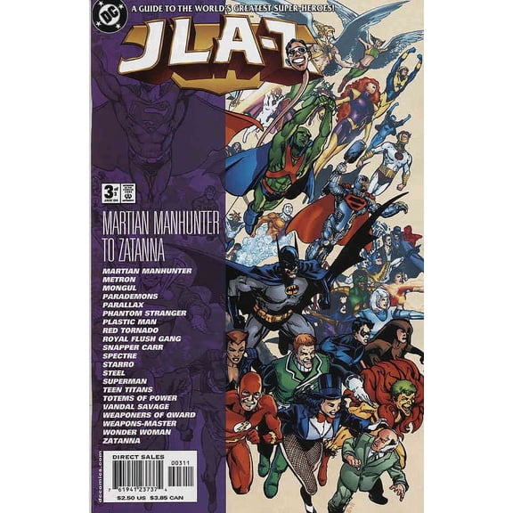 JLA-Z #3 VF ; DC Comic Book