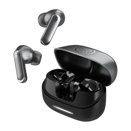 JLab Epic Pods ANC True Wireless Earbuds, Hi-Res LDAC, 60+ Hour Battery, Black