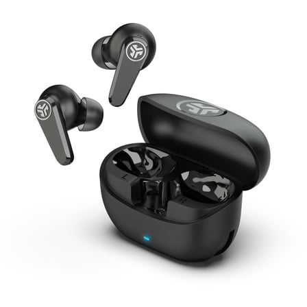 JLab GO Pods ANC True Wireless Earbuds, 30+ Hour Battery, Black
