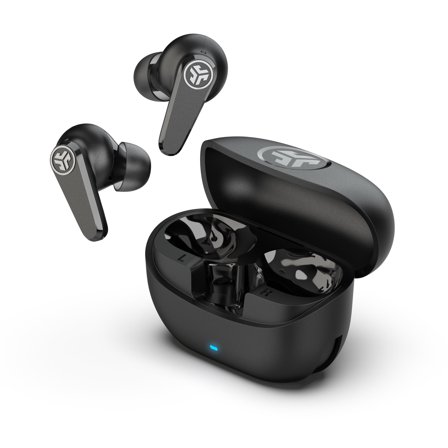 JLab GO Pods ANC True Wireless Earbuds, 30+ Hour Battery, Black