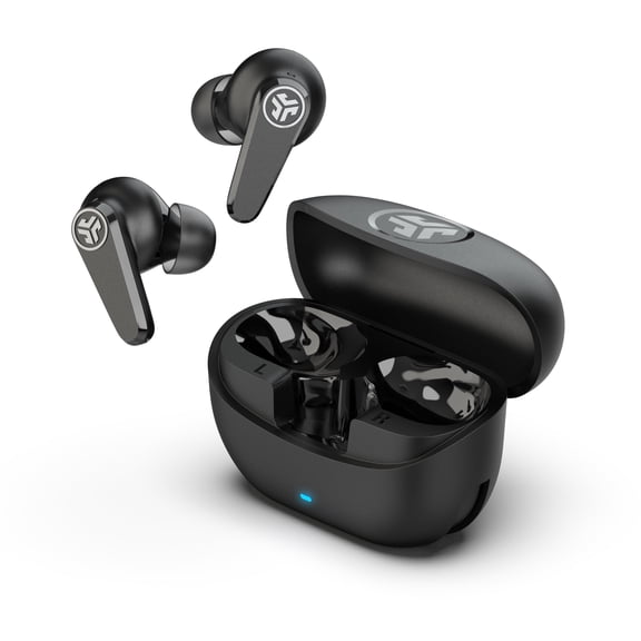 JLab GO Pods ANC True Wireless Earbuds, 30+ Hour Battery, Black