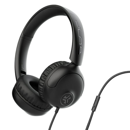 JLab Studio 2 Wired Headphones - Black; Lab Quality Sound with an Updated Form Factor