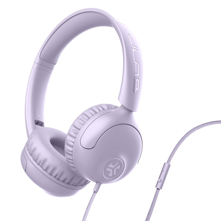 JLab Studio 2 Wired Headphones, Lilac, Cloud Foam Comfort