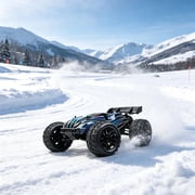 JLB Racing Cheetah 21101 110 RTR Brushless RC Truck, 80km/h High Speed with 120A ESC, 4WD Off-Road Monster Truck IPX7 Waterproof, Electric RC Car for Adults