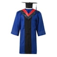 thumbnail image 1 of JLFKNG Graduation Master Cap And Gown With 2024 Year Master Unisex For College High School Graduates Suitable For Vacation, 1 of 5