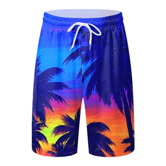 JLFKNG Leisure Mens Swimming Trunks Plus Size Swim Bottoms Drawstring Loose Fit Casual Sports Running Straight Leg Knee Length Swim Shorts Loose Fit Swimming Shorts