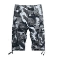 thumbnail image 1 of JLFKNG Men'S Summer Fashion And Leisure Multi-Pocket Camouflage Colour Overalls Shorts Breathable Slim Fit, 1 of 3
