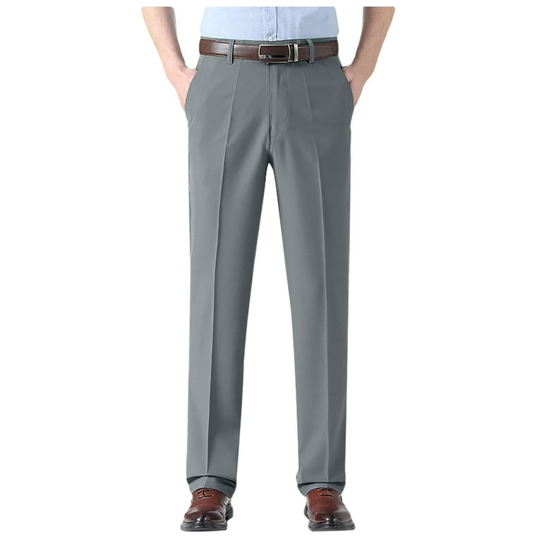 Pleated Dress Pants Kohls Savane Pants JLFKNG Mens Relaxed Fit