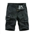 thumbnail image 1 of JLFKNG Mens Relaxed Fit Rip Stop Camouflage Camo Cargo Short With Pockets Shorts Elastic Waist Home Comfy Mens Clothes, 1 of 3