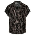 thumbnail image 1 of JLFKNG Mens Shirts Casual Short Sleeve Shirts For Men Buttons Down Tropical Hawaiian Style Breathable Loose Fit Shirts Lounge Summer Tops, 1 of 2
