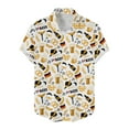 thumbnail image 1 of JLFKNG Mens Shirts Fashion Oktoberfest Printed T-Shirts Short Sleeve Cartoon Printed Cardigan Shirts For Men Lounge Clothing Fot Men, 1 of 5