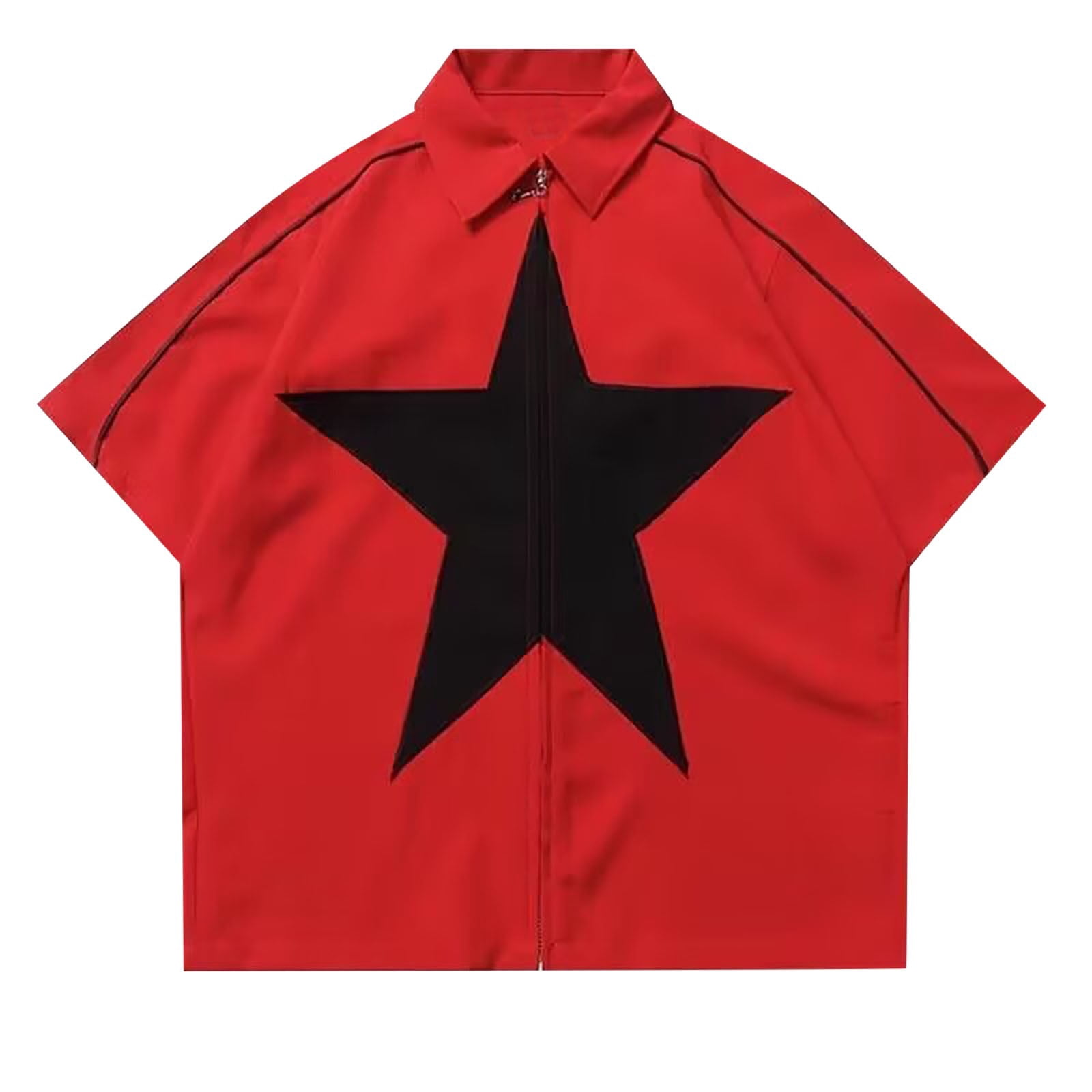 Star Printed Loose Fit Top