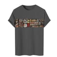 thumbnail image 1 of JLFKNG Mens Summer T-Shirts Casual Printed Round Neck T Shirts Short Sleeve Pullover Barethable Slim Fit Tee Tops Street Style Lounge Clothing Fot Men, 1 of 4