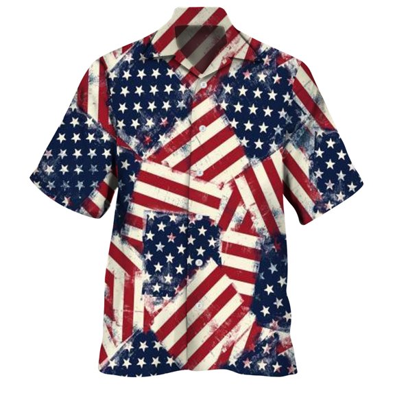 JLFKNG Mens T-Shirts Short Sleeve Shirts For Men Loose Fit Solid Color Button Up Breathable Cotton Shirt Tops Comfy Summer Clothes